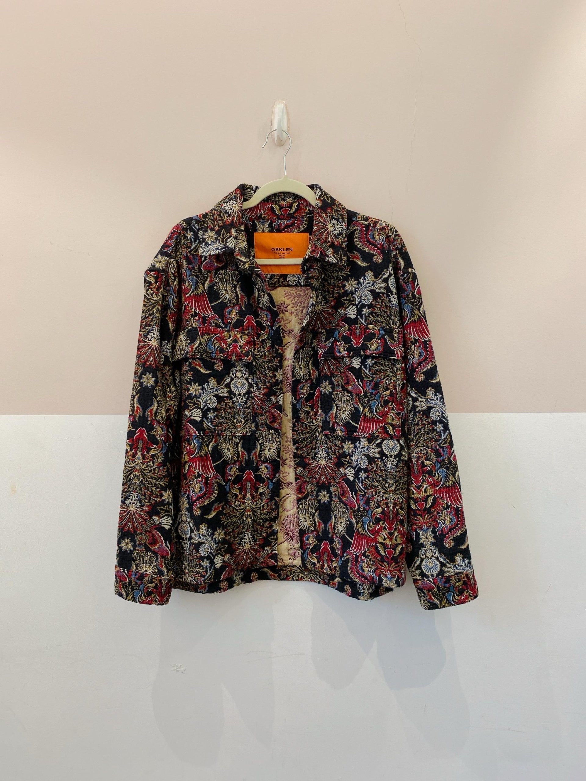 Jaqueta jacquard Osklen O