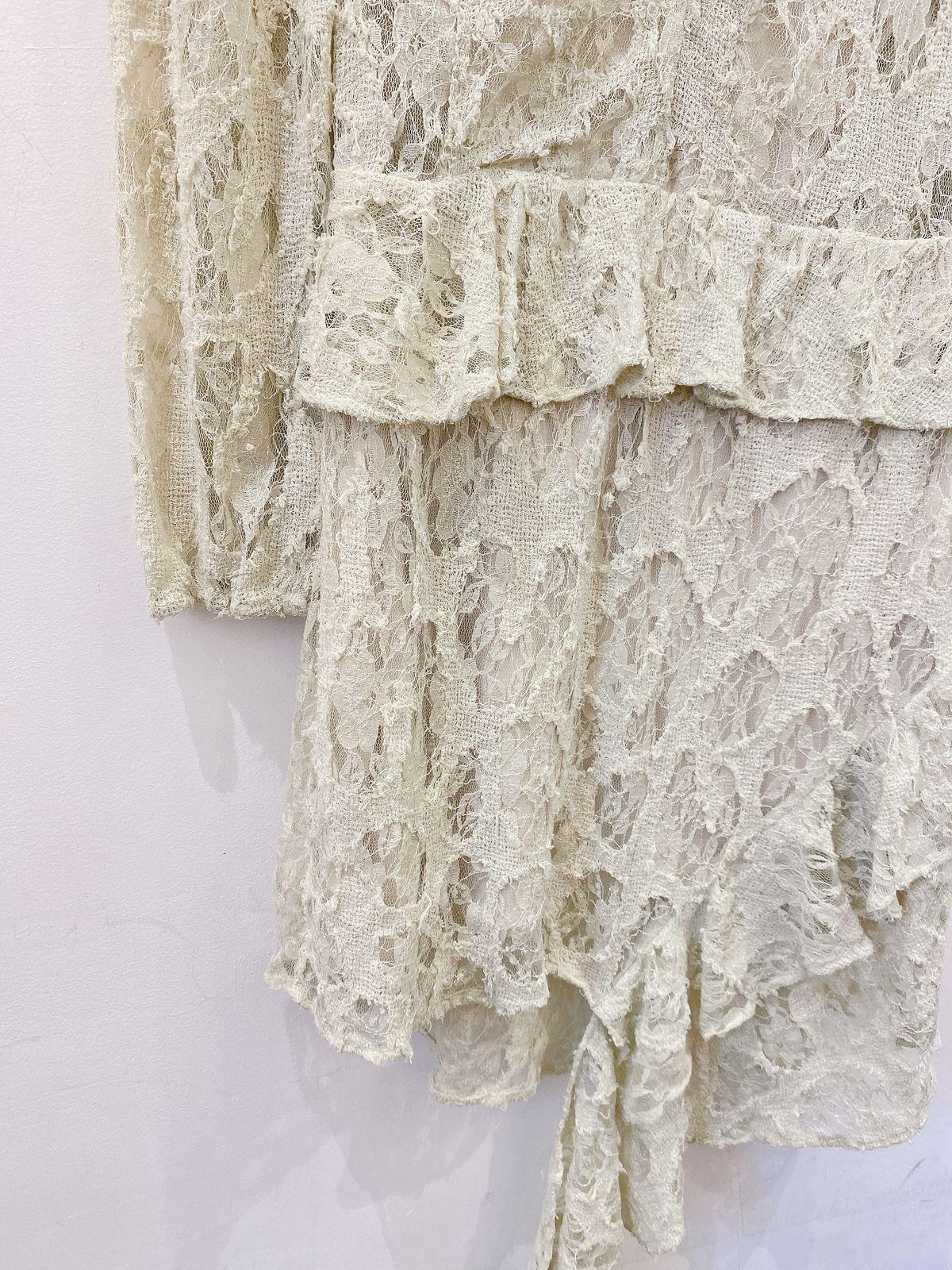 Vestid renda esverdeado Lilly Sarti 40