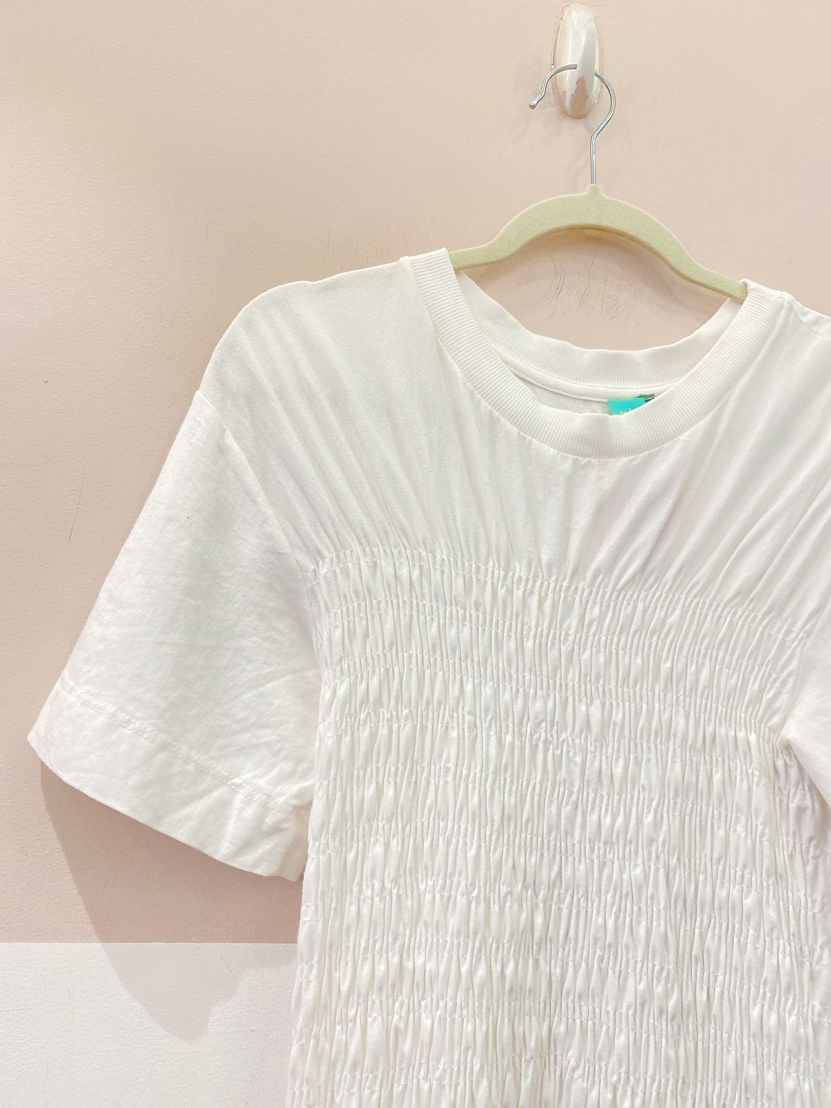Vestido malha branco Farm G