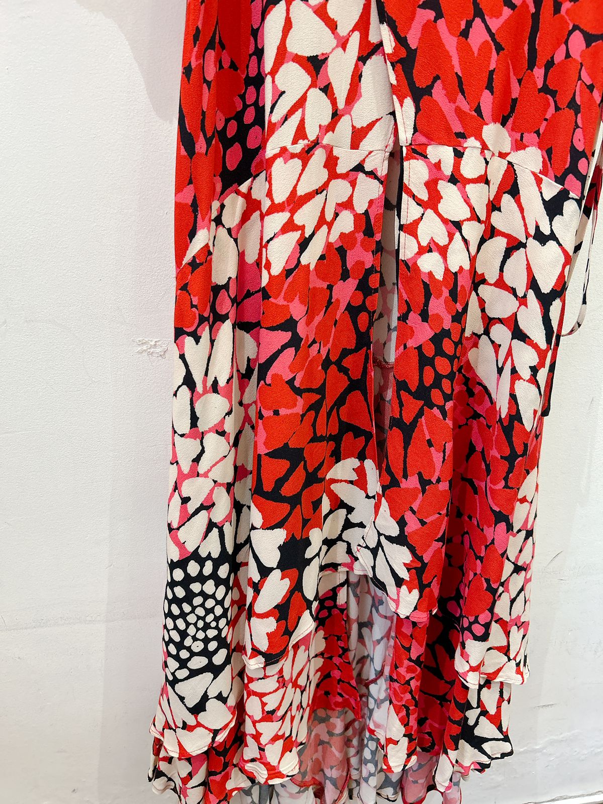 Vestido longo estampado EVA 38