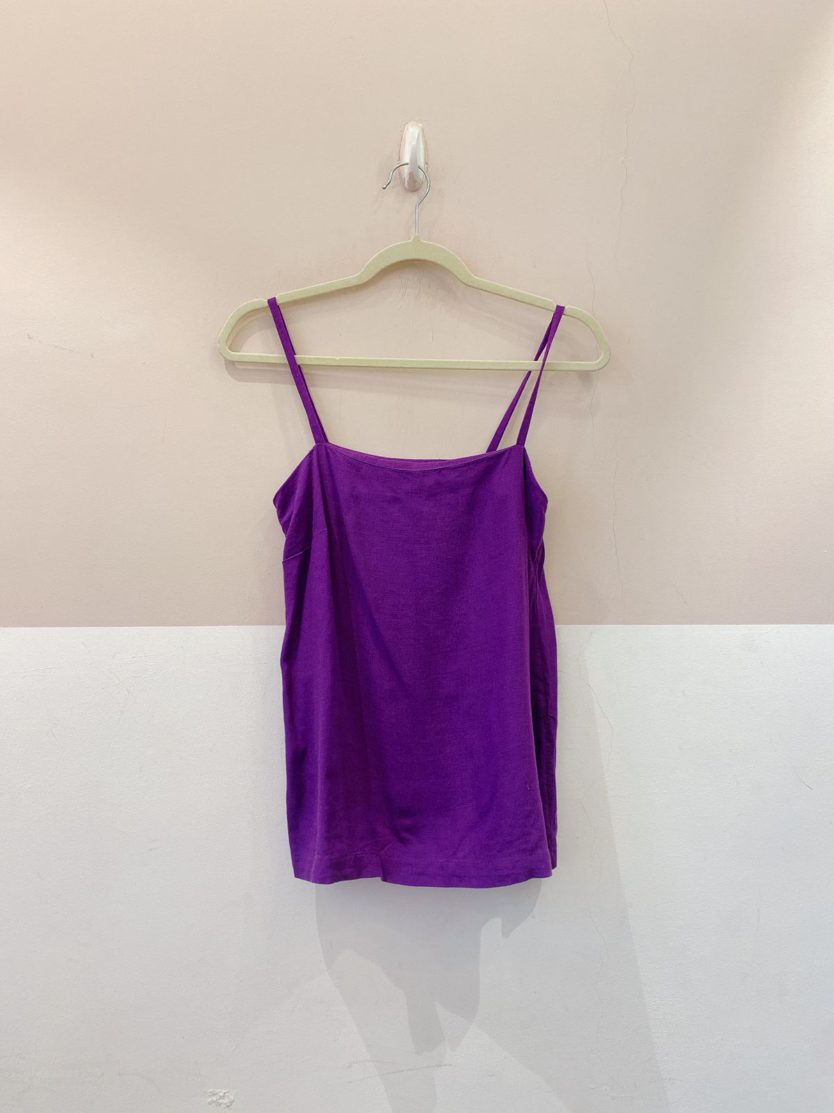 Blusa viscolinho roxa Pura PP
