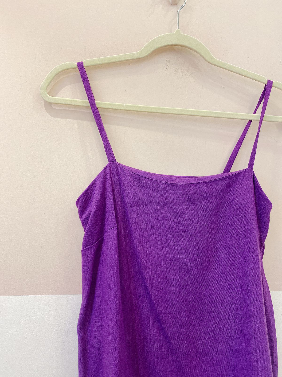 Blusa viscolinho roxa Pura PP