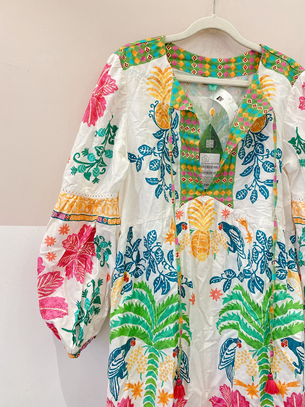 Vestido longo estampa oásis Farm GG