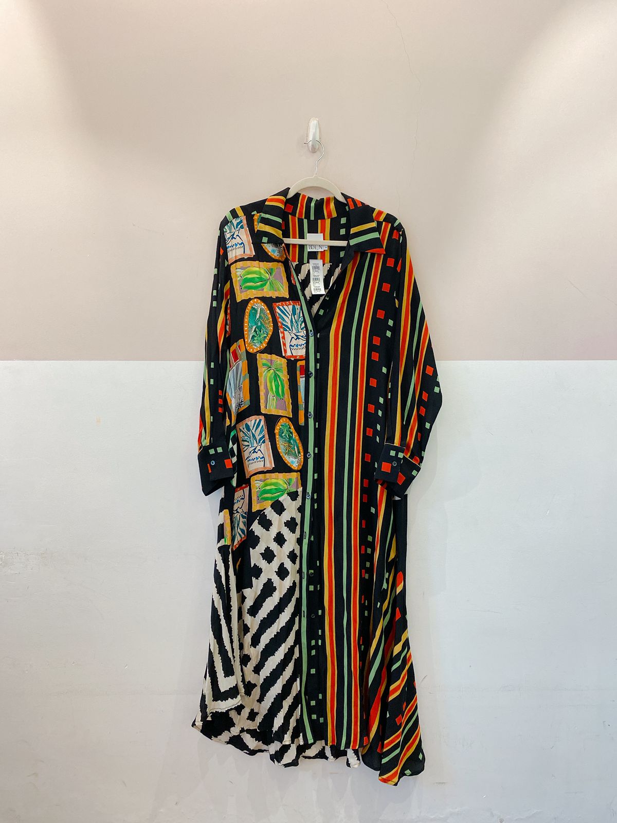 Chemise seda estampada BDLN G