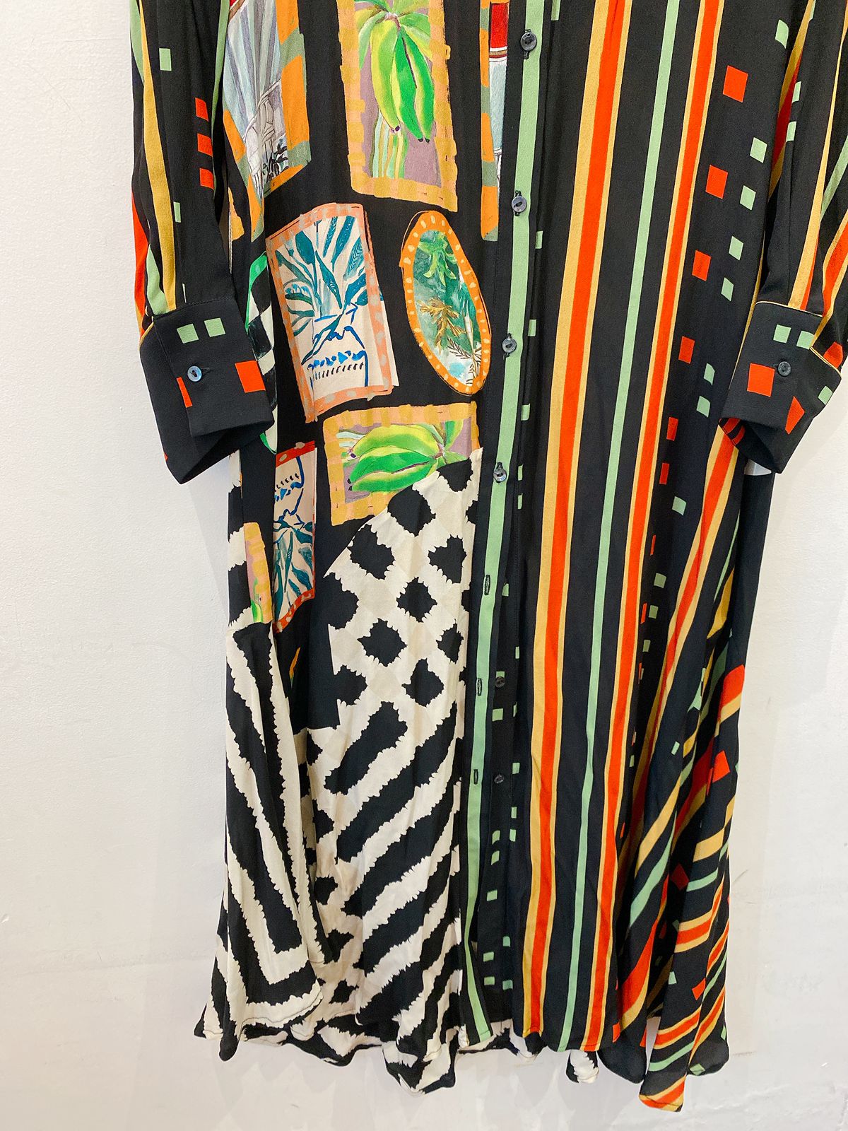 Chemise seda estampada BDLN G
