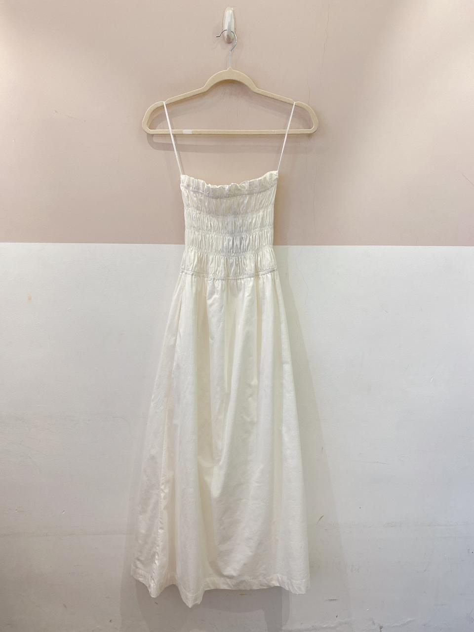 Vestido midi busto lastéx Loja 3 P