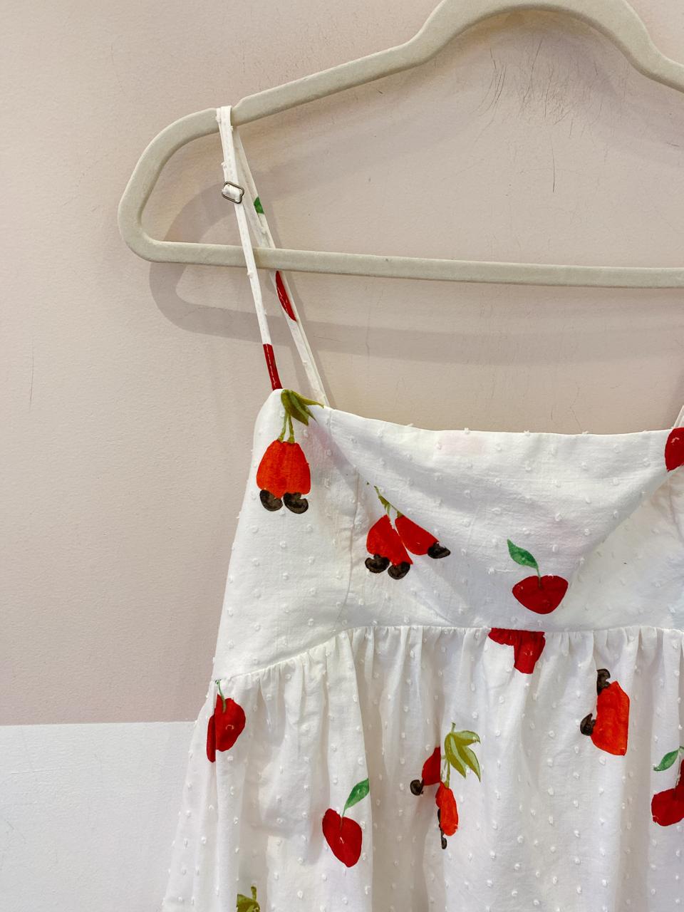 Blusa branca frutinhas Farm M