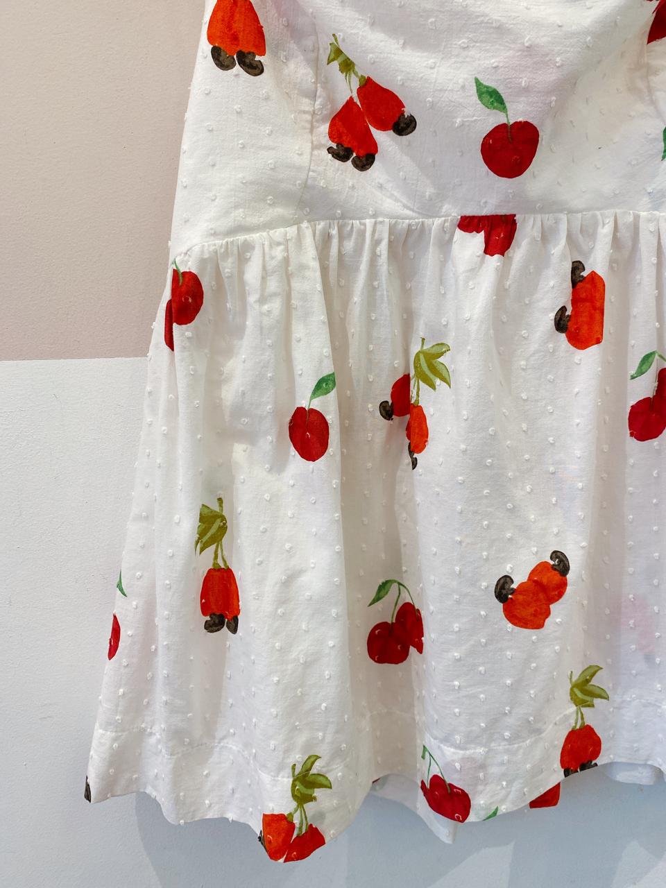 Blusa branca frutinhas Farm M