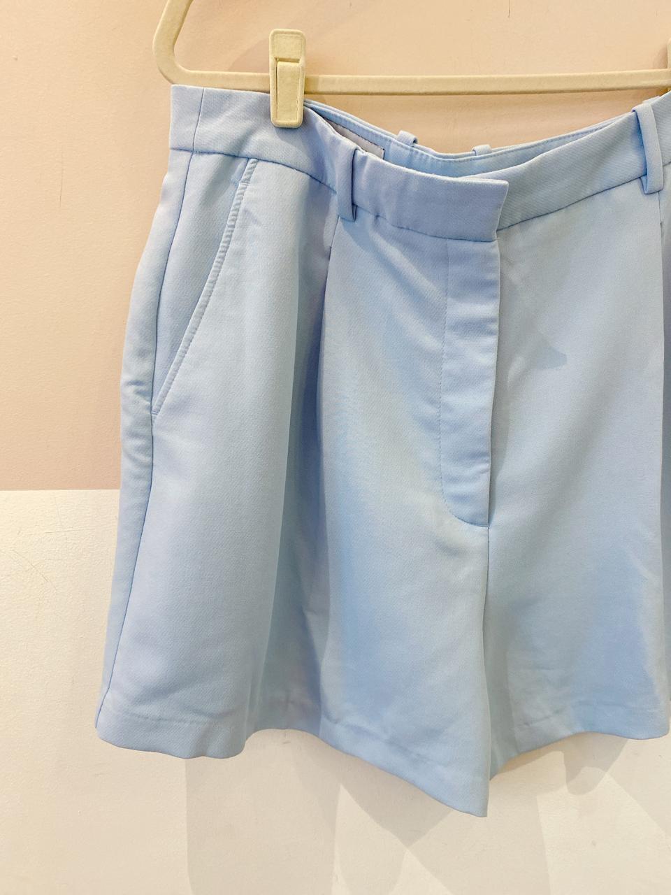 Bermuda azul bebê Zara GG