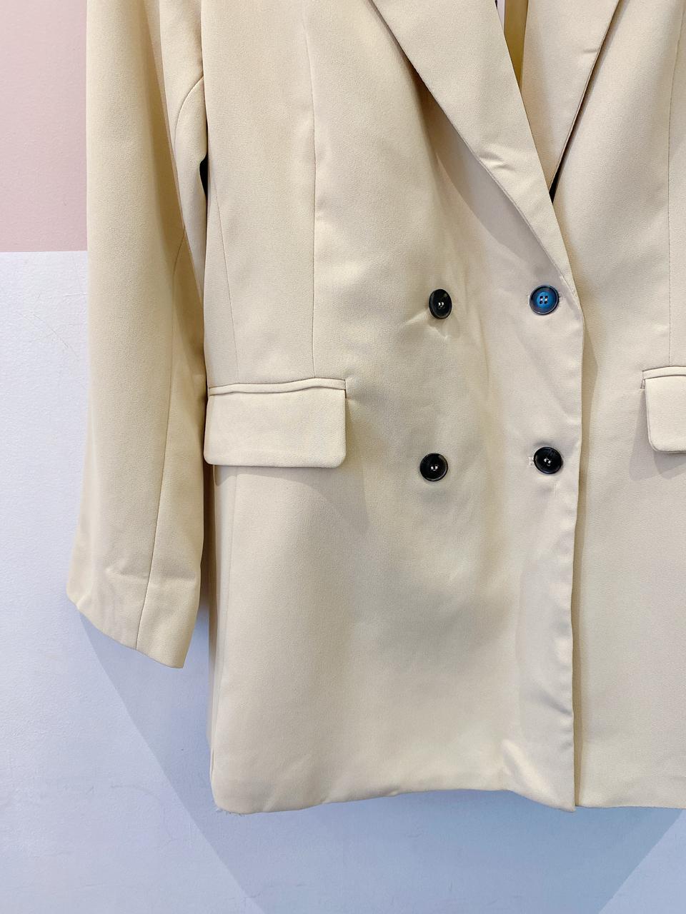 Blazer amarelo botões Nanaminze GG