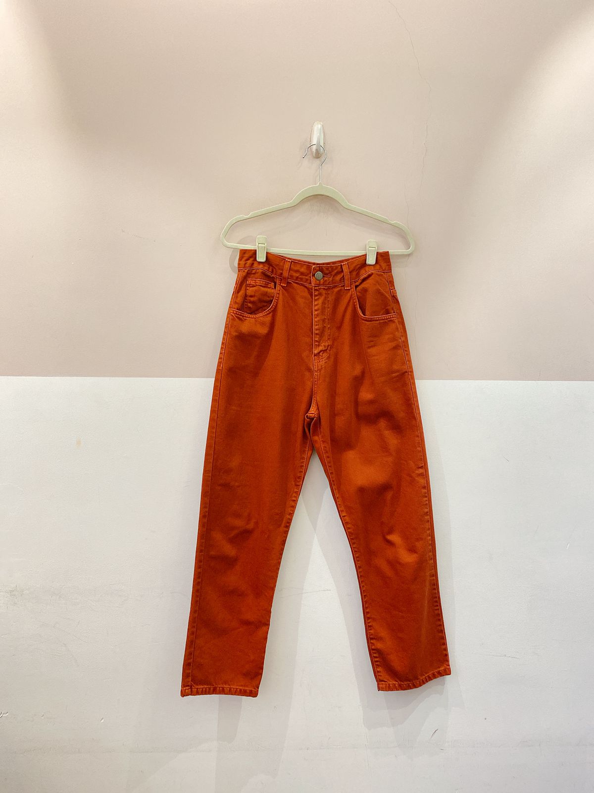 Calça jeans terracota BY NV 38