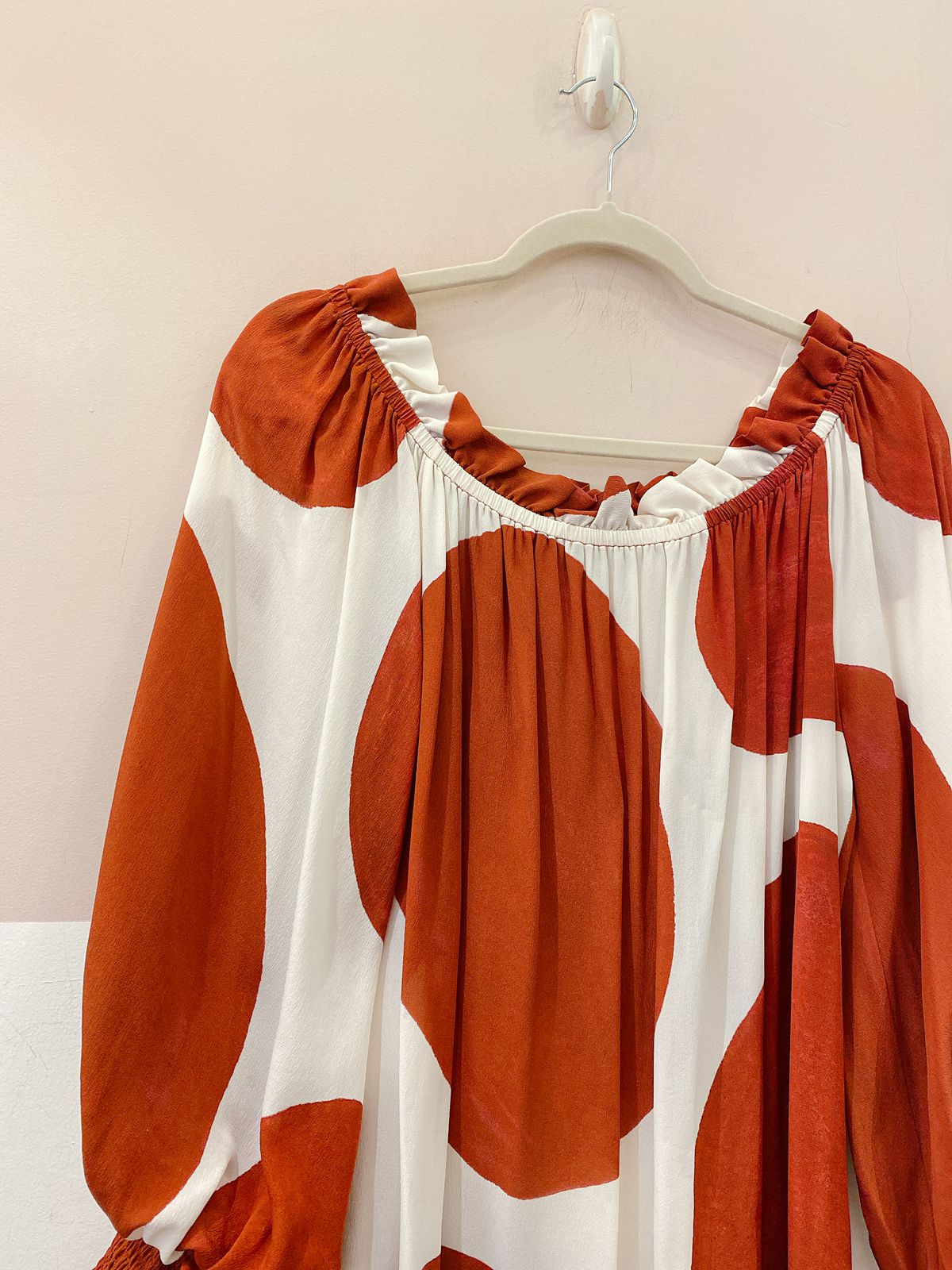 Vestido midi estampado Mapa 38