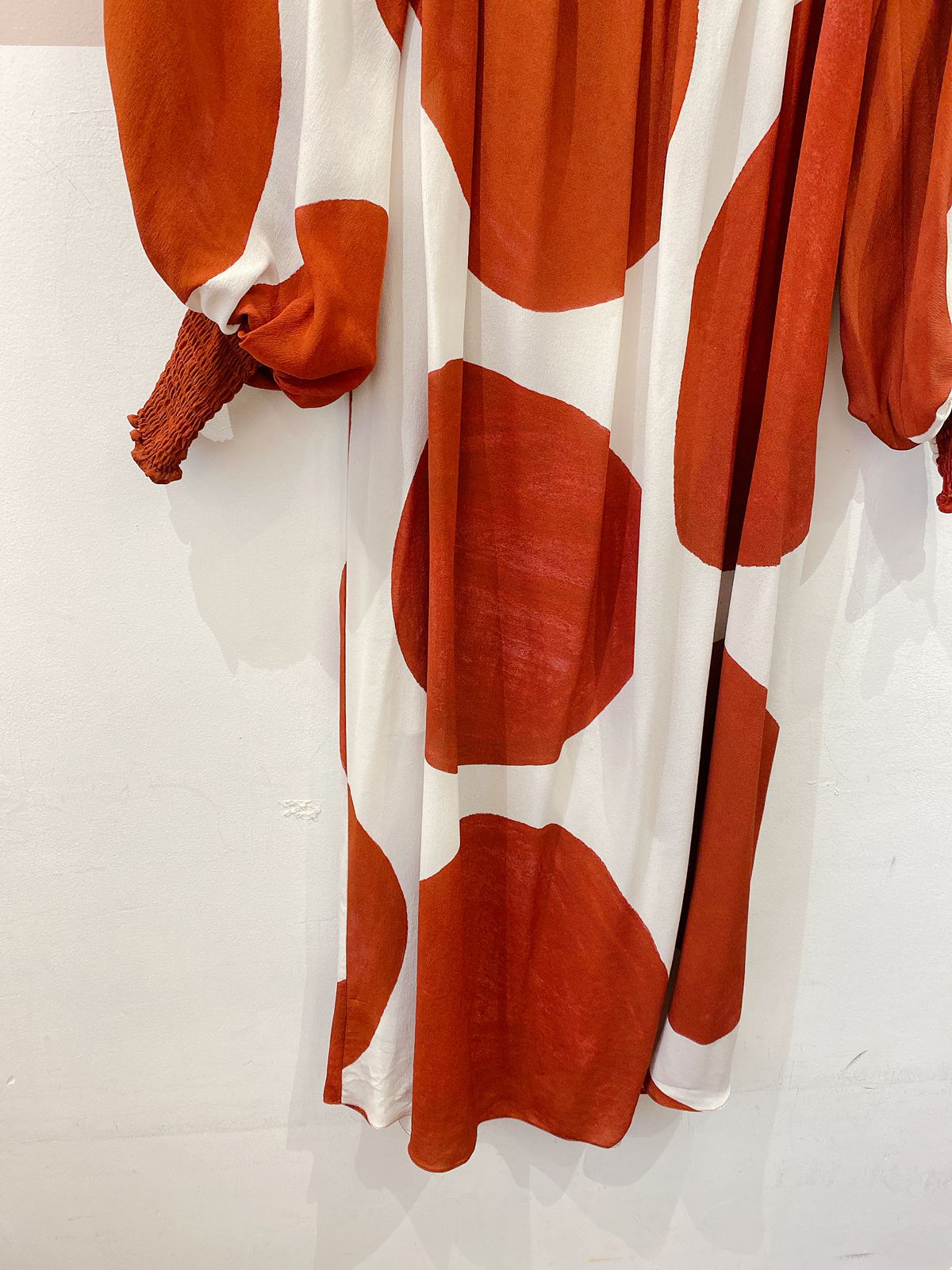 Vestido midi estampado Mapa 38
