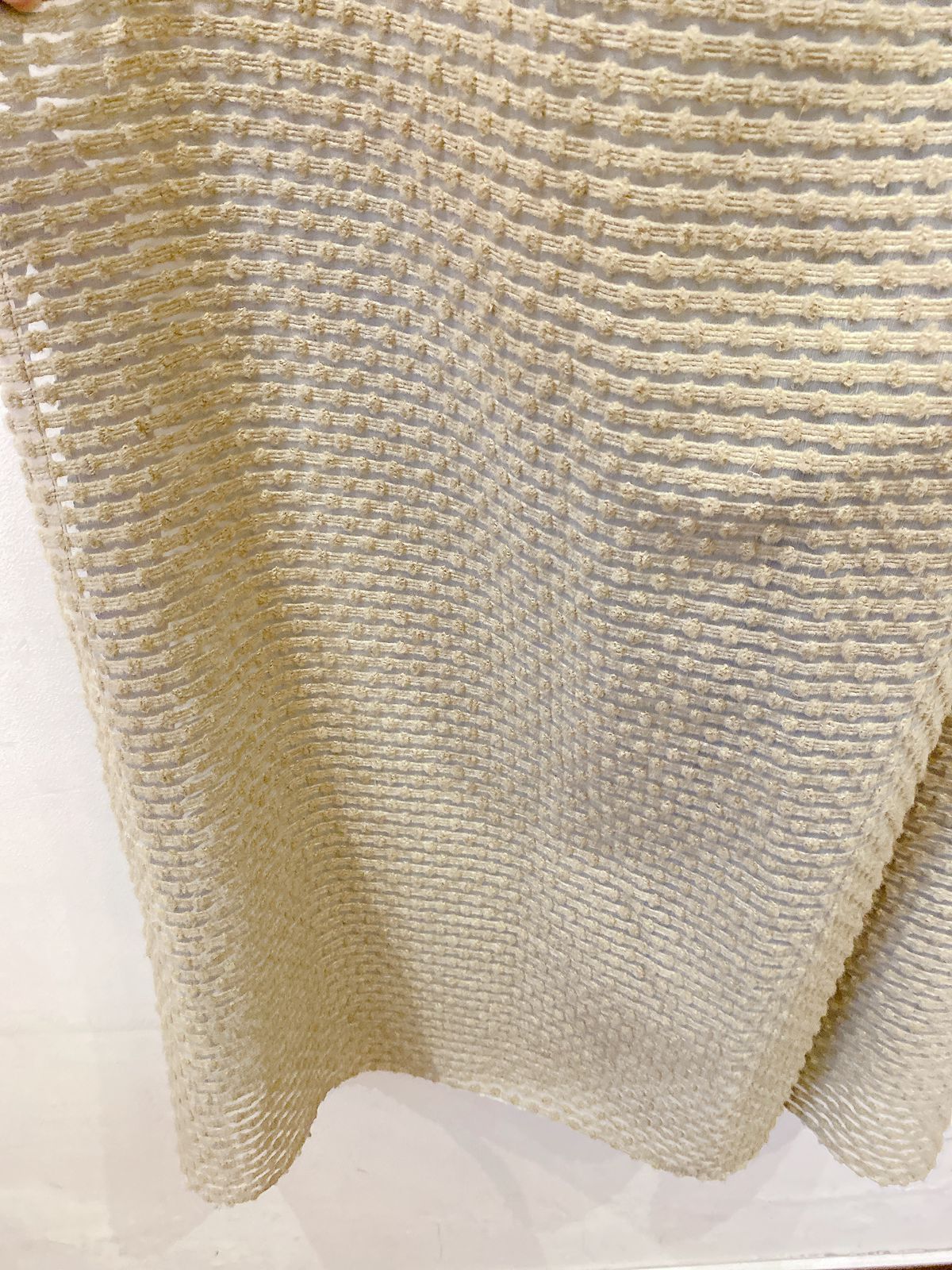 Vestido amplo textura Paula Raia 40