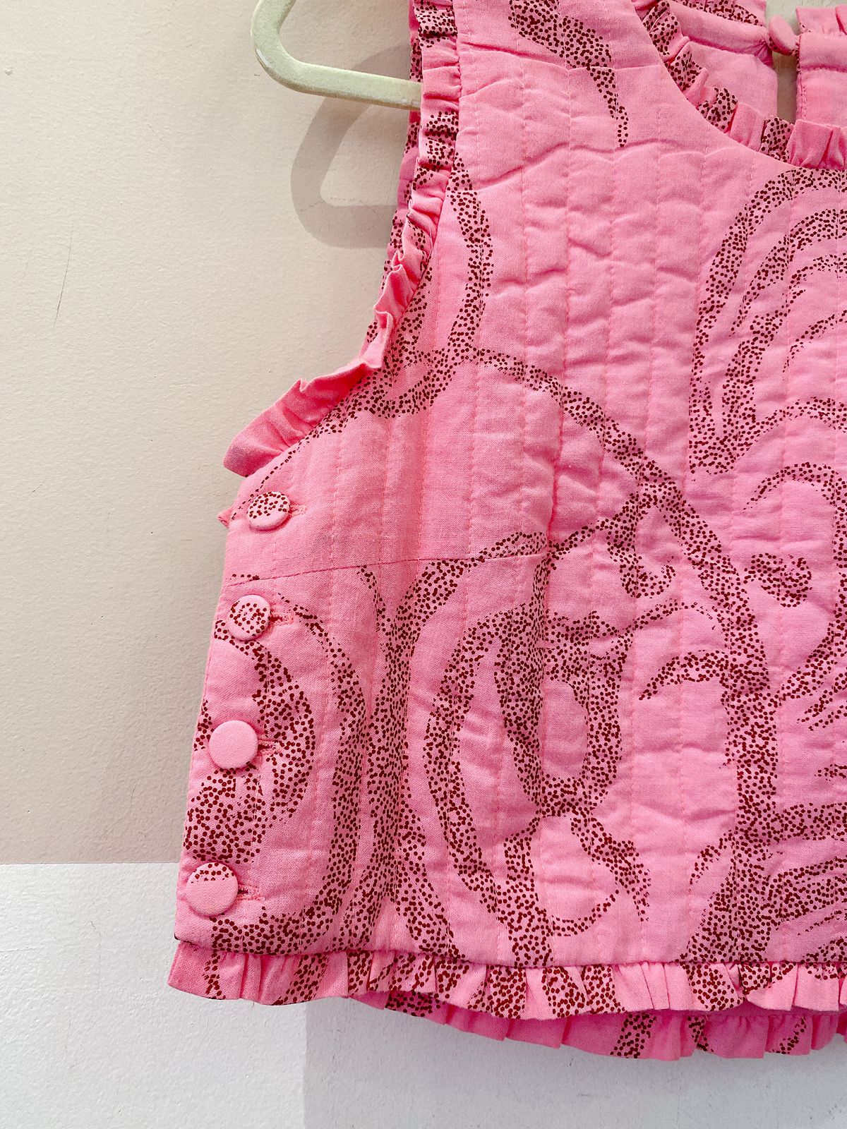 Blusa rosa matelassê Caché M