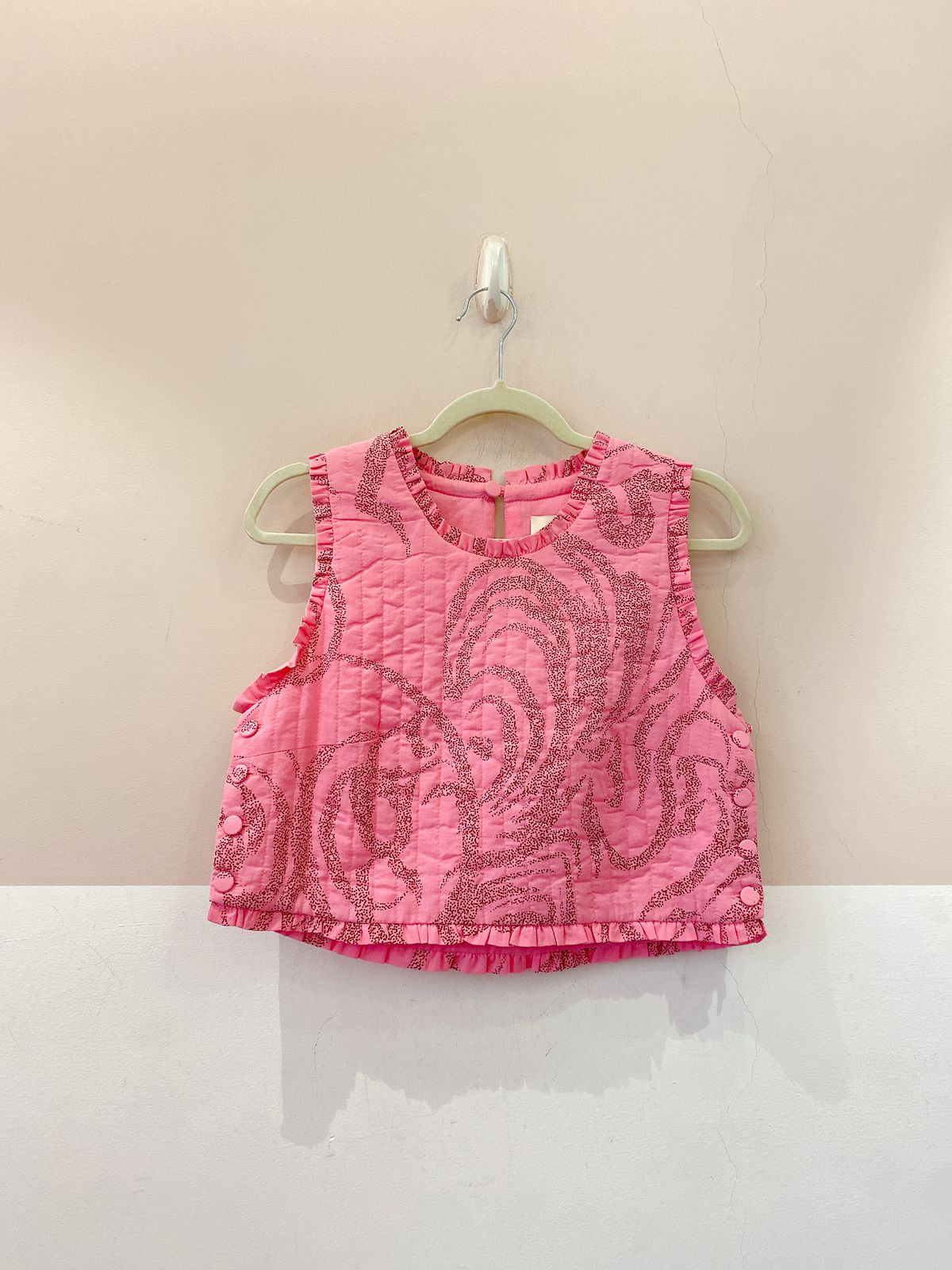 Blusa rosa matelassê Caché M