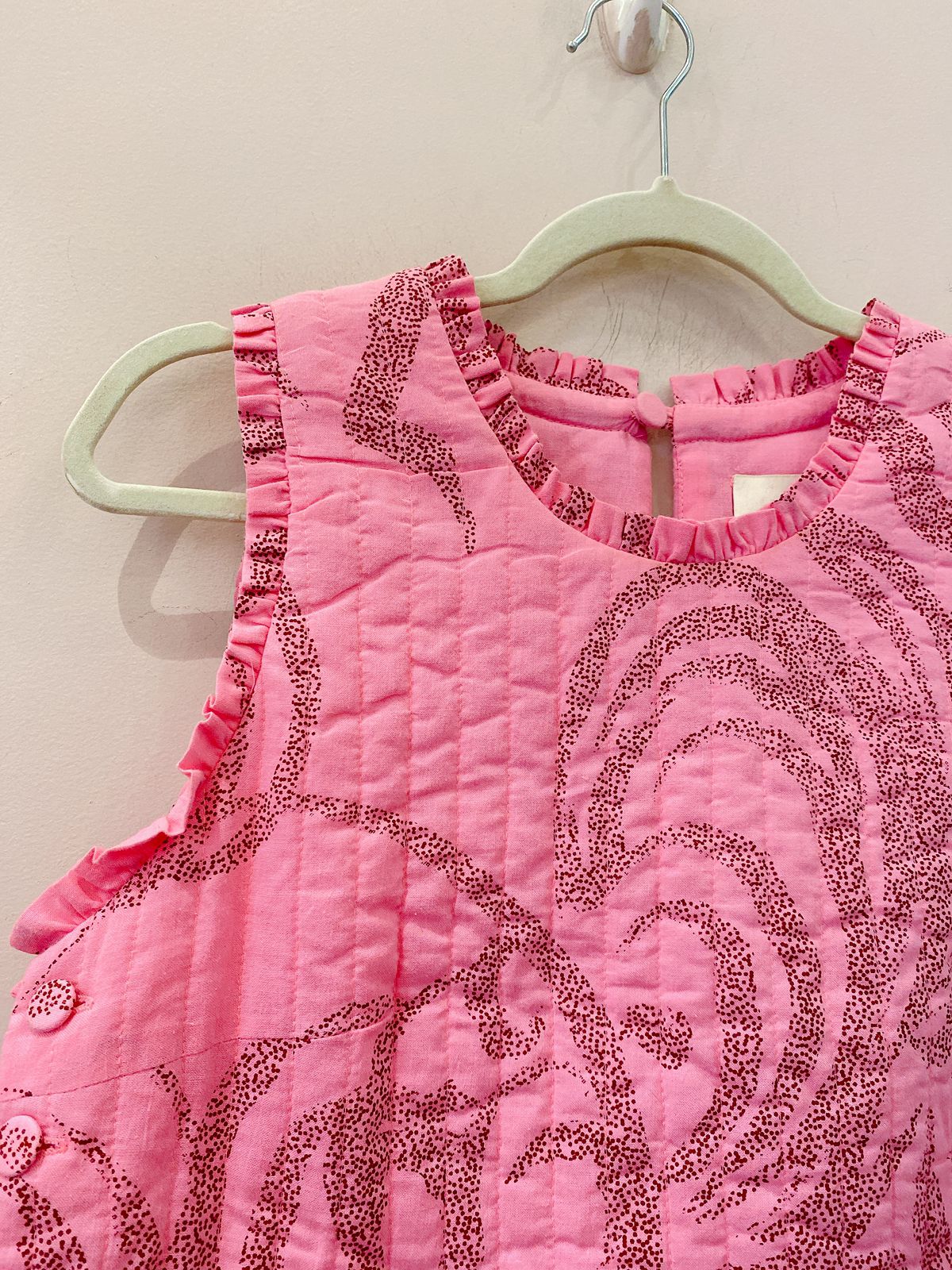 Blusa rosa matelassê Caché M