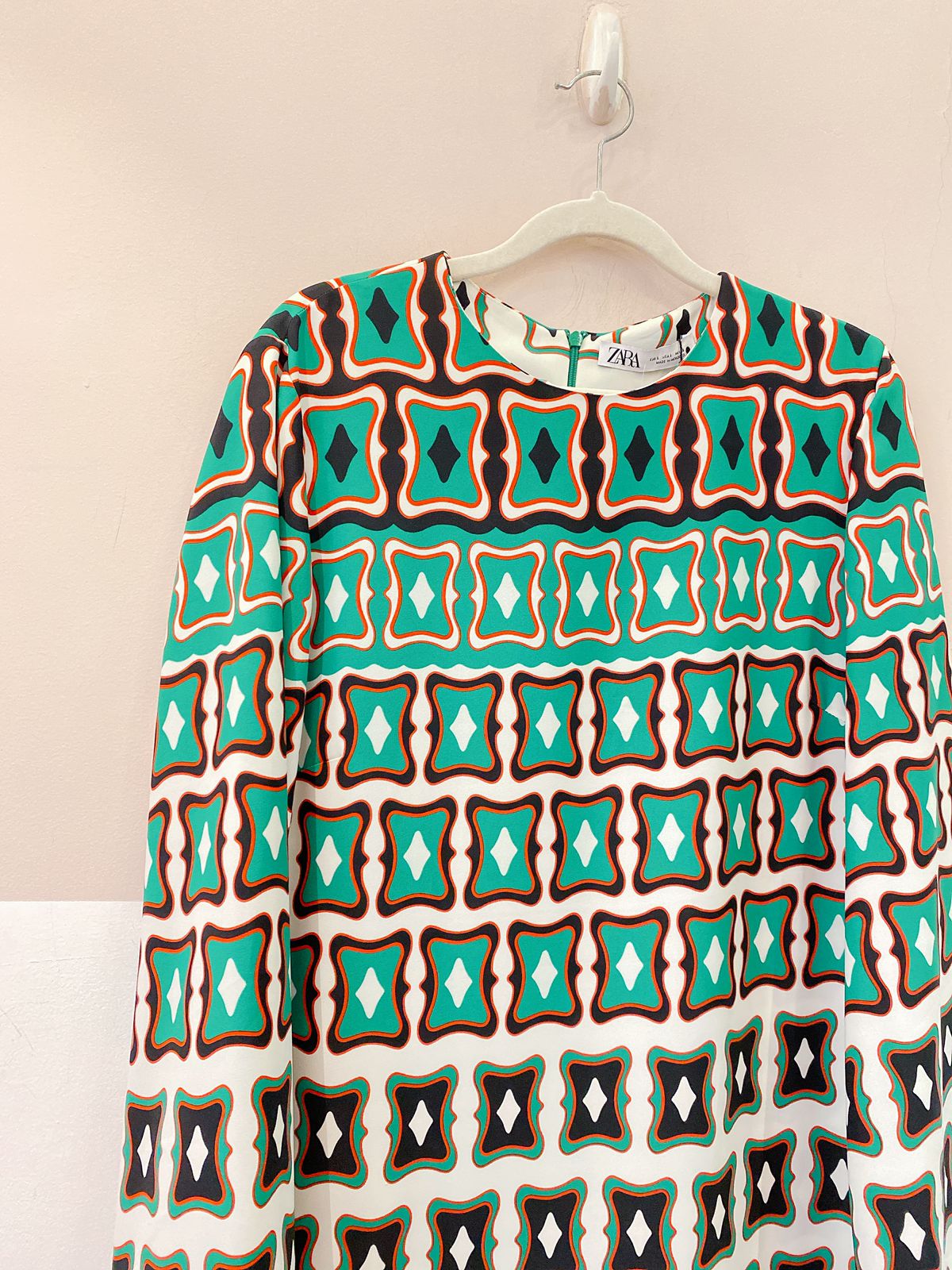 Vestido midi estampado Zara G