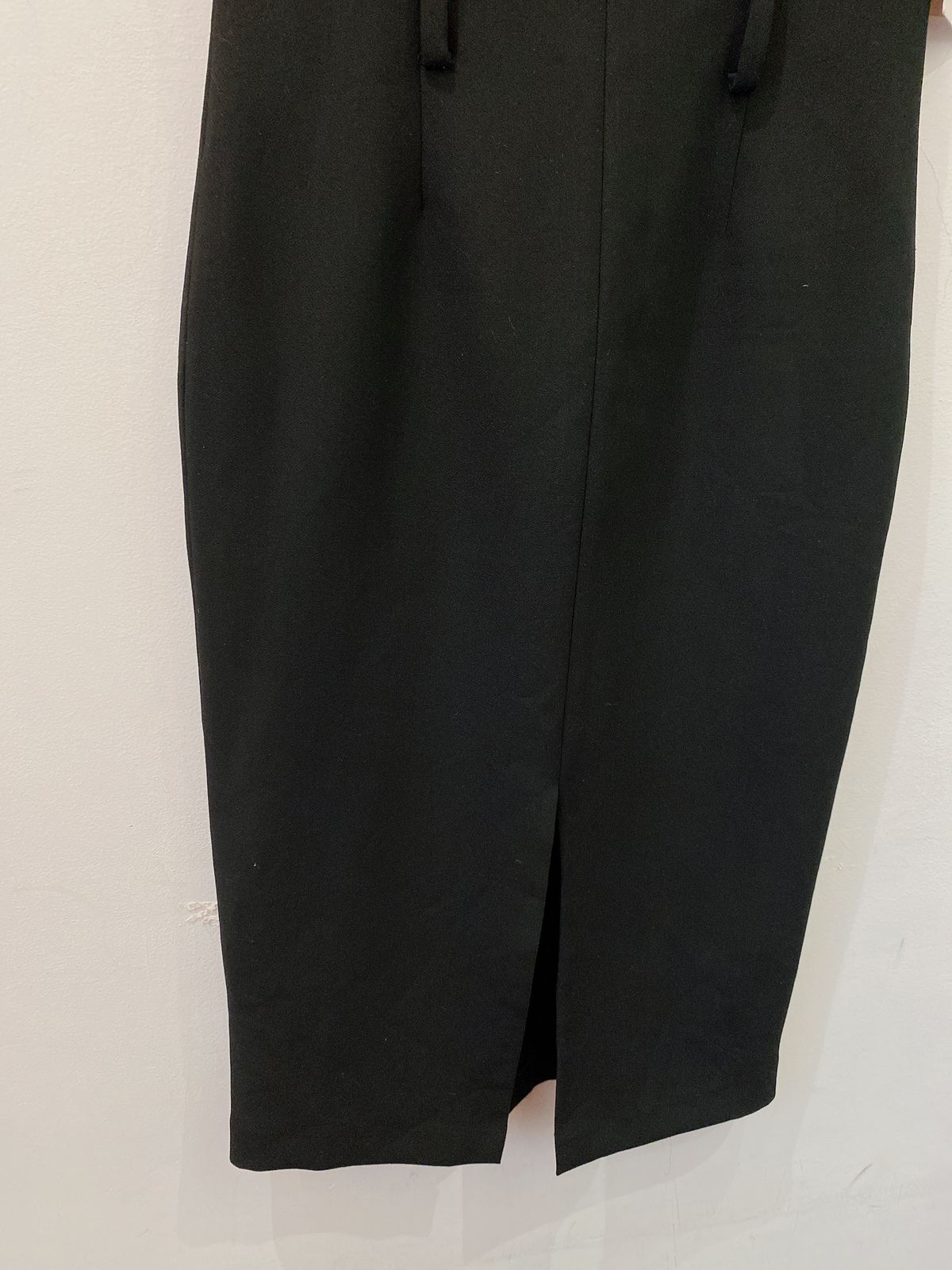Vestido preto reto Zara P