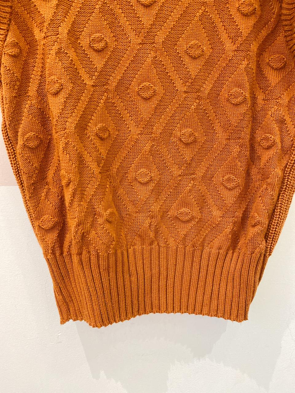 Blusa tricot marrom L’Cecci PP