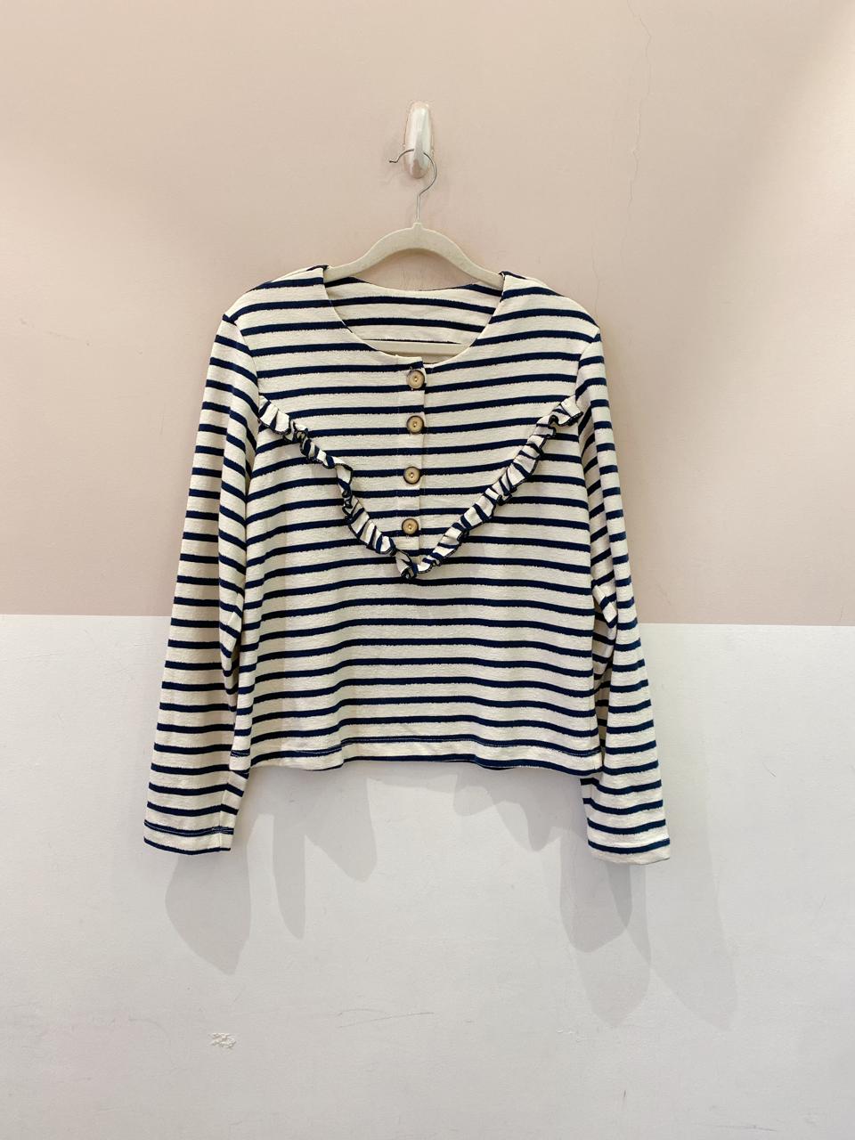 Blusa listrada Idelogic P