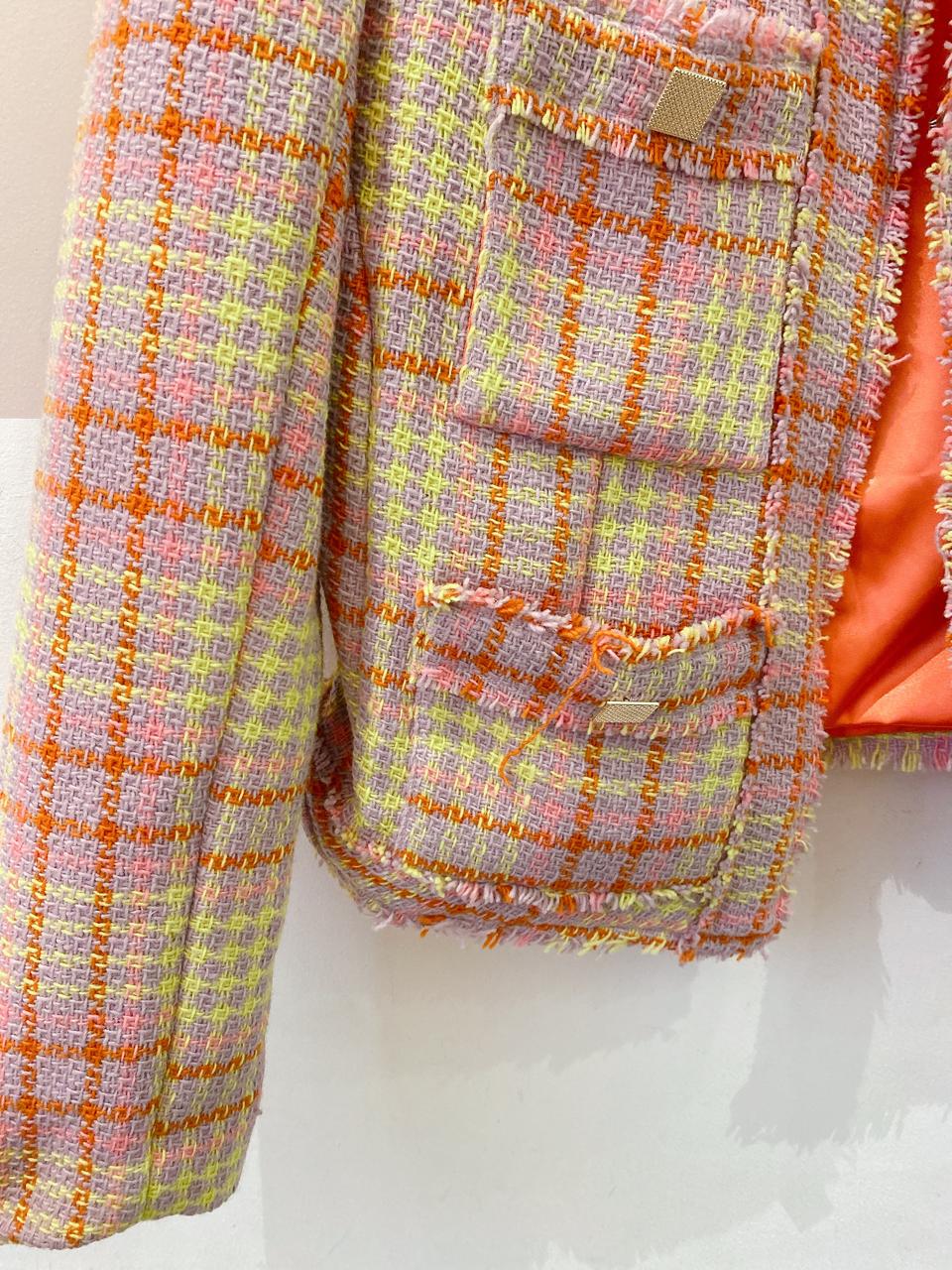 Blazer tweed colorido The Super P