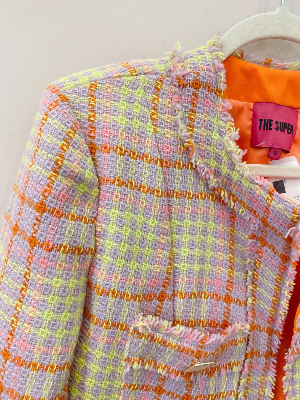 Blazer tweed colorido The Super P