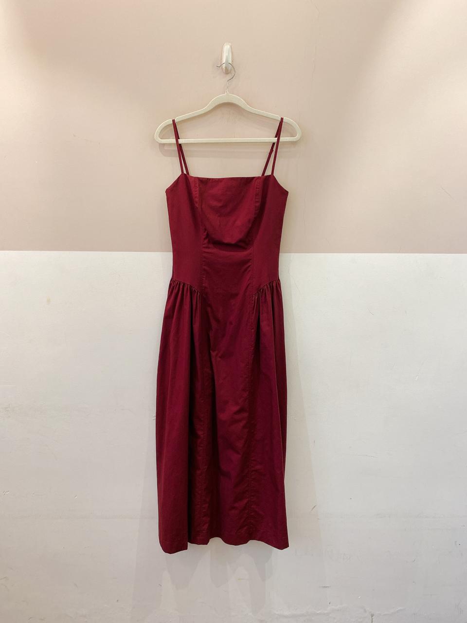 Vestido midi vinho Riachuelo P