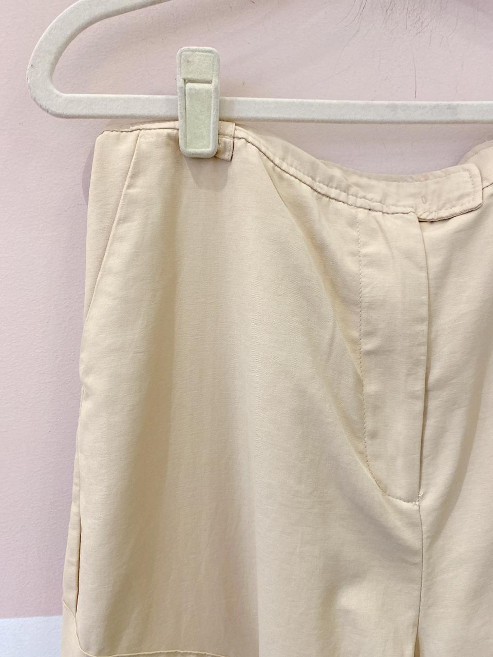 Calça cargo bege P