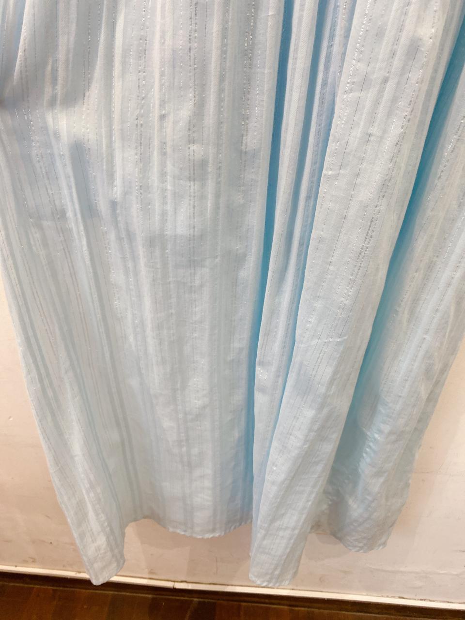 Vestido midi azul Pool M