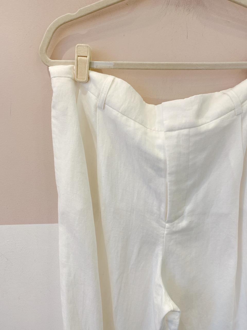 Calça branca Zara GG
