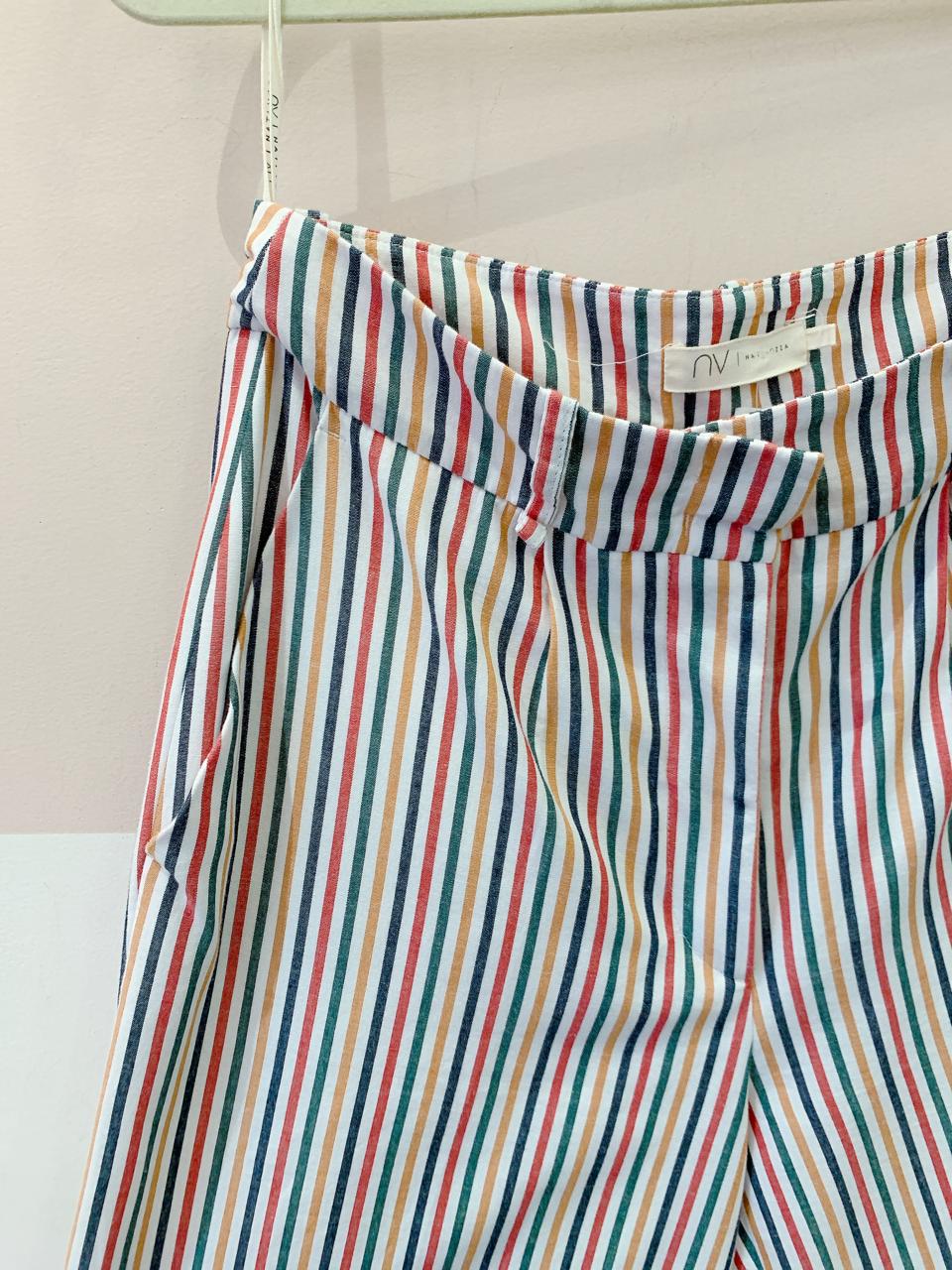 Calça célia listrada NV 34