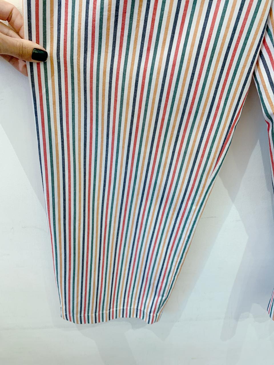 Calça célia listrada NV 34