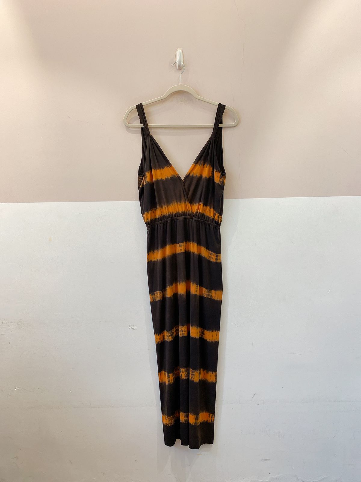 Saída de praia tie dye marrom Marju M