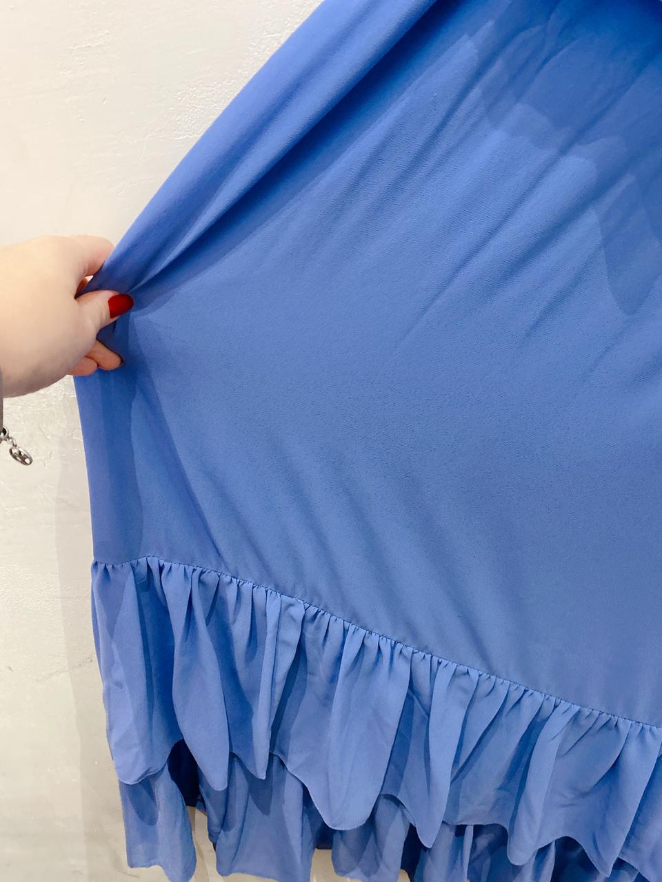 Vestido longo lavanda Tig P
