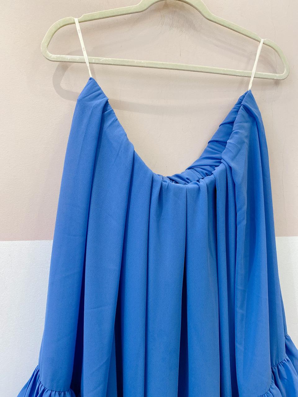 Vestido longo lavanda Tig P