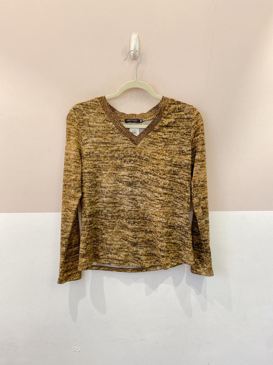 Blusa lã estampada Gregory 38