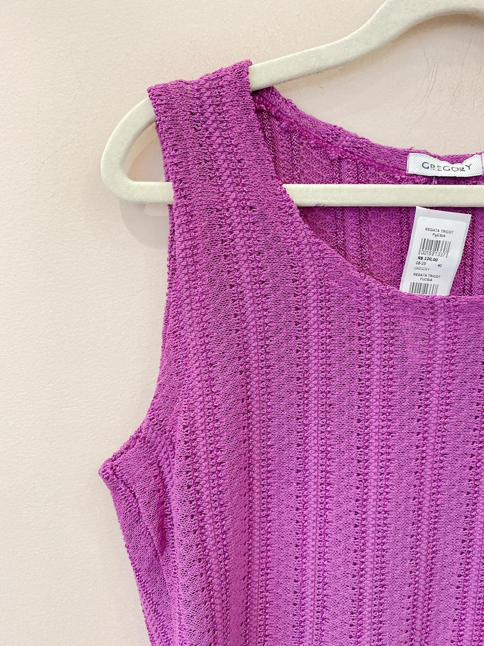 Regata tricot fucsia Gregory 40