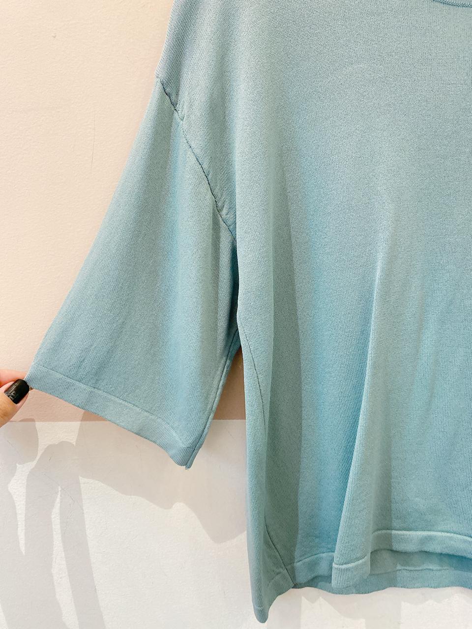 Blusa tricot azul Loft Style M