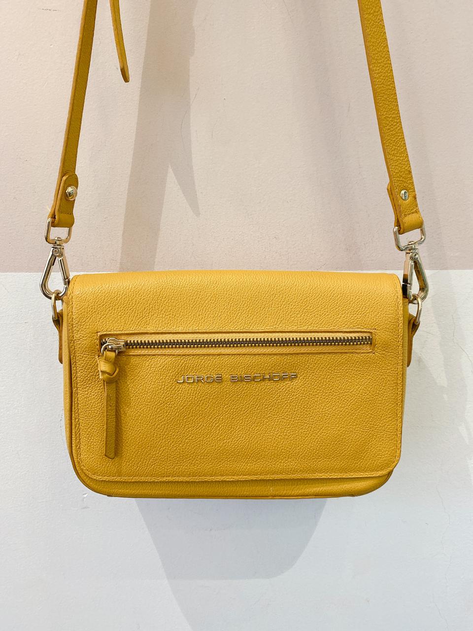 Bolsa mostarda Jorge Bischoff