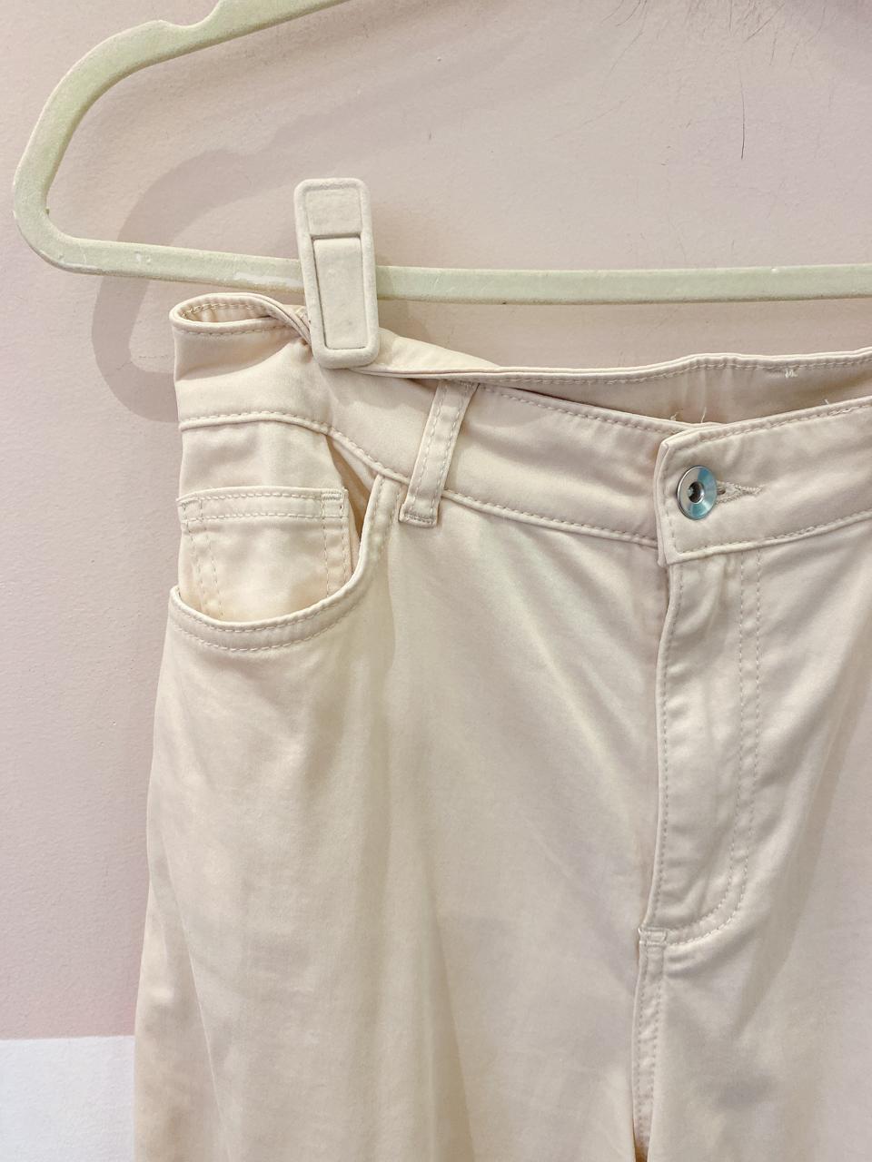 Calça bege Calzedonia M