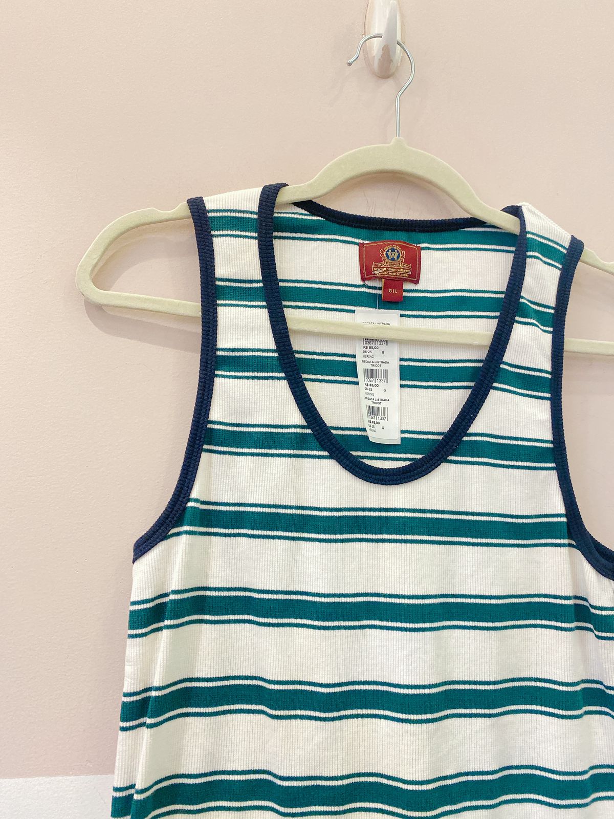 Regata listrada tricot Hering G