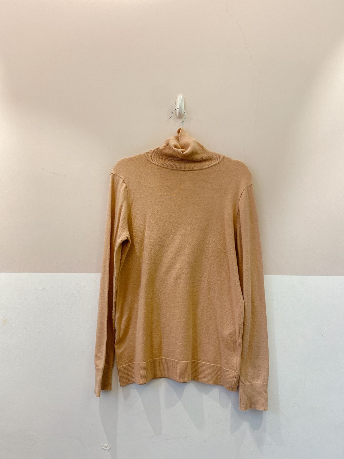Tricot bege gola Maria Filó G