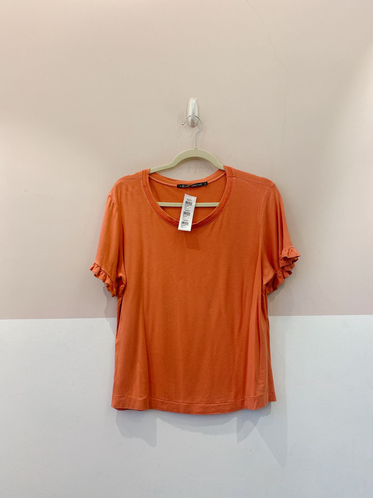 Blusa malha terracota Maria Filó M