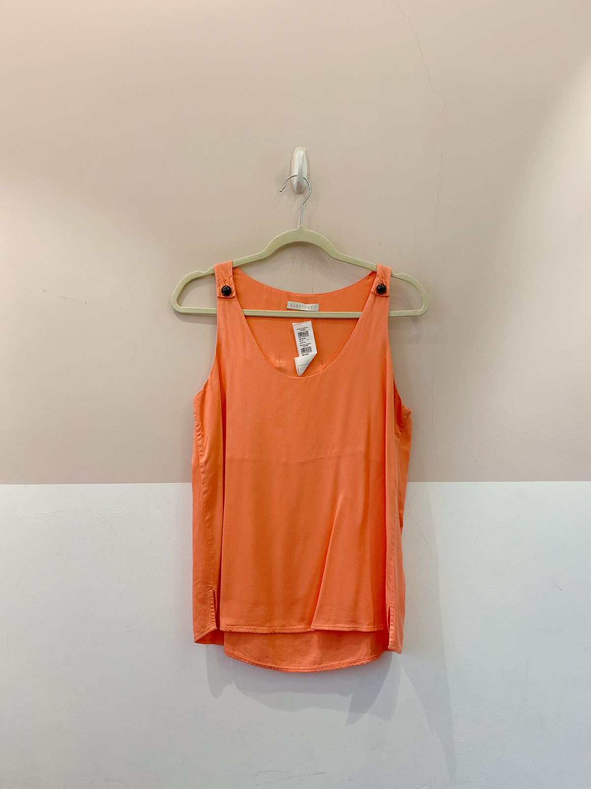 Regata laranja botões Bobstore P