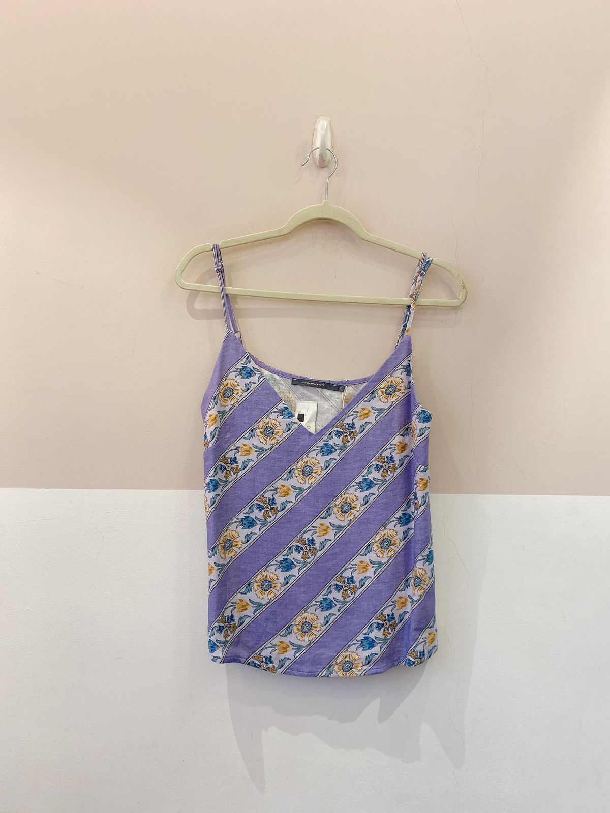 Regata lilas estampada Maria Filó P