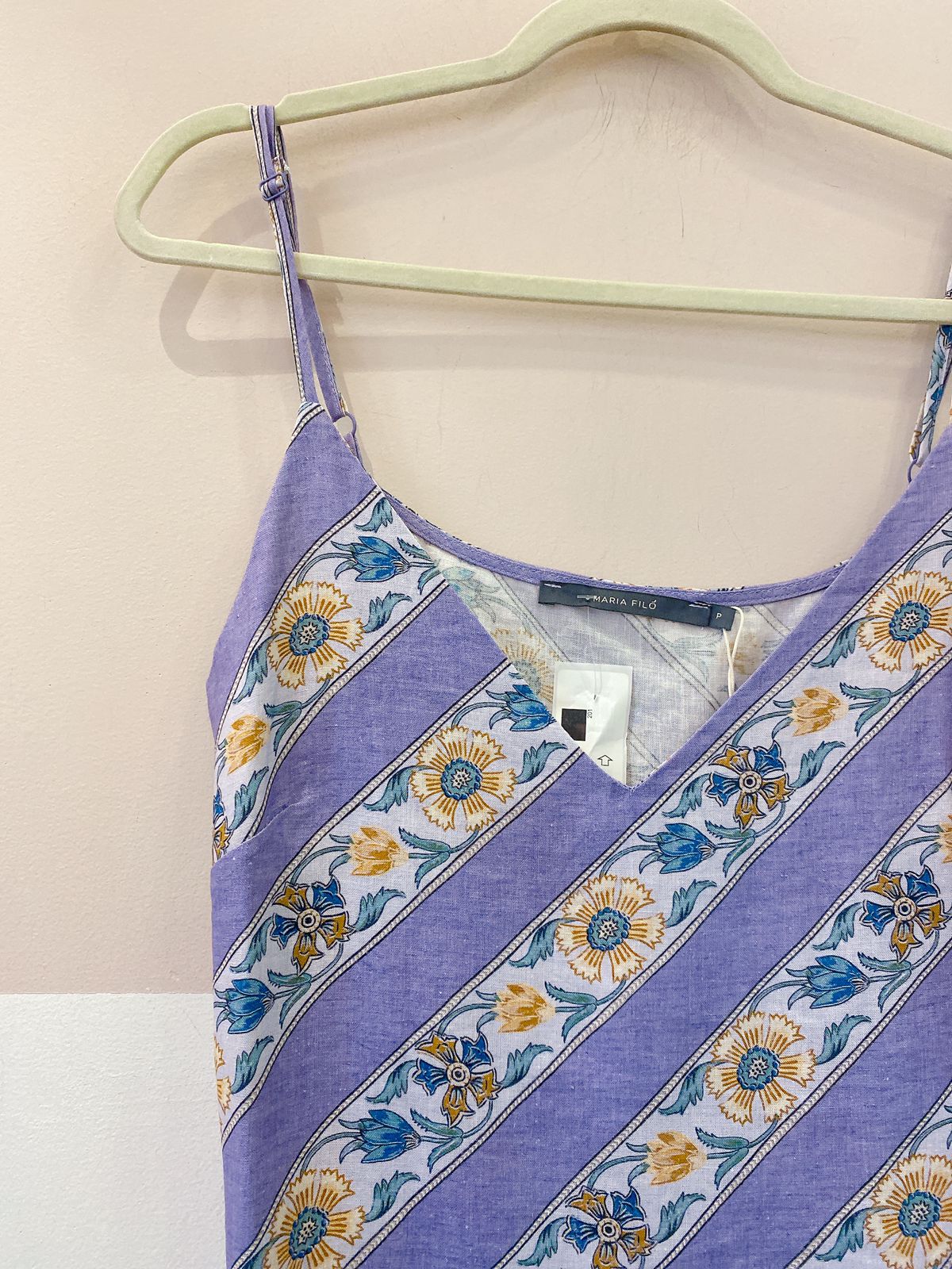 Regata lilas estampada Maria Filó P