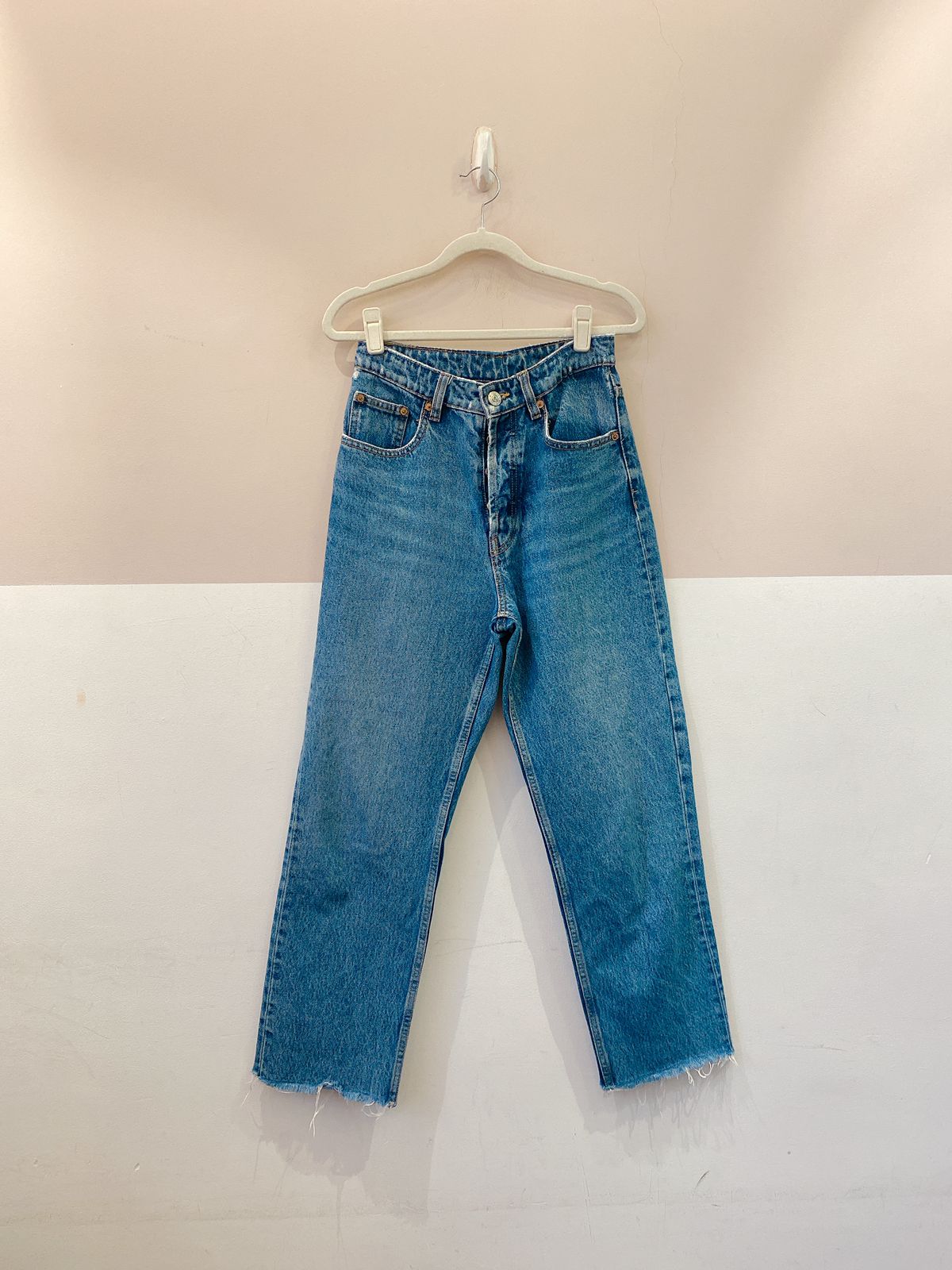 Calça jeans botões Zara 34