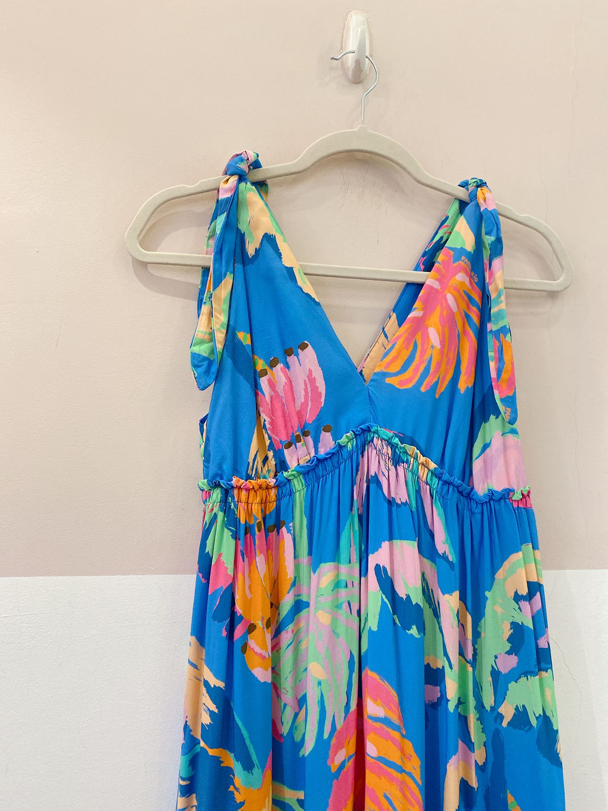 Vestido midi estampado Farm G