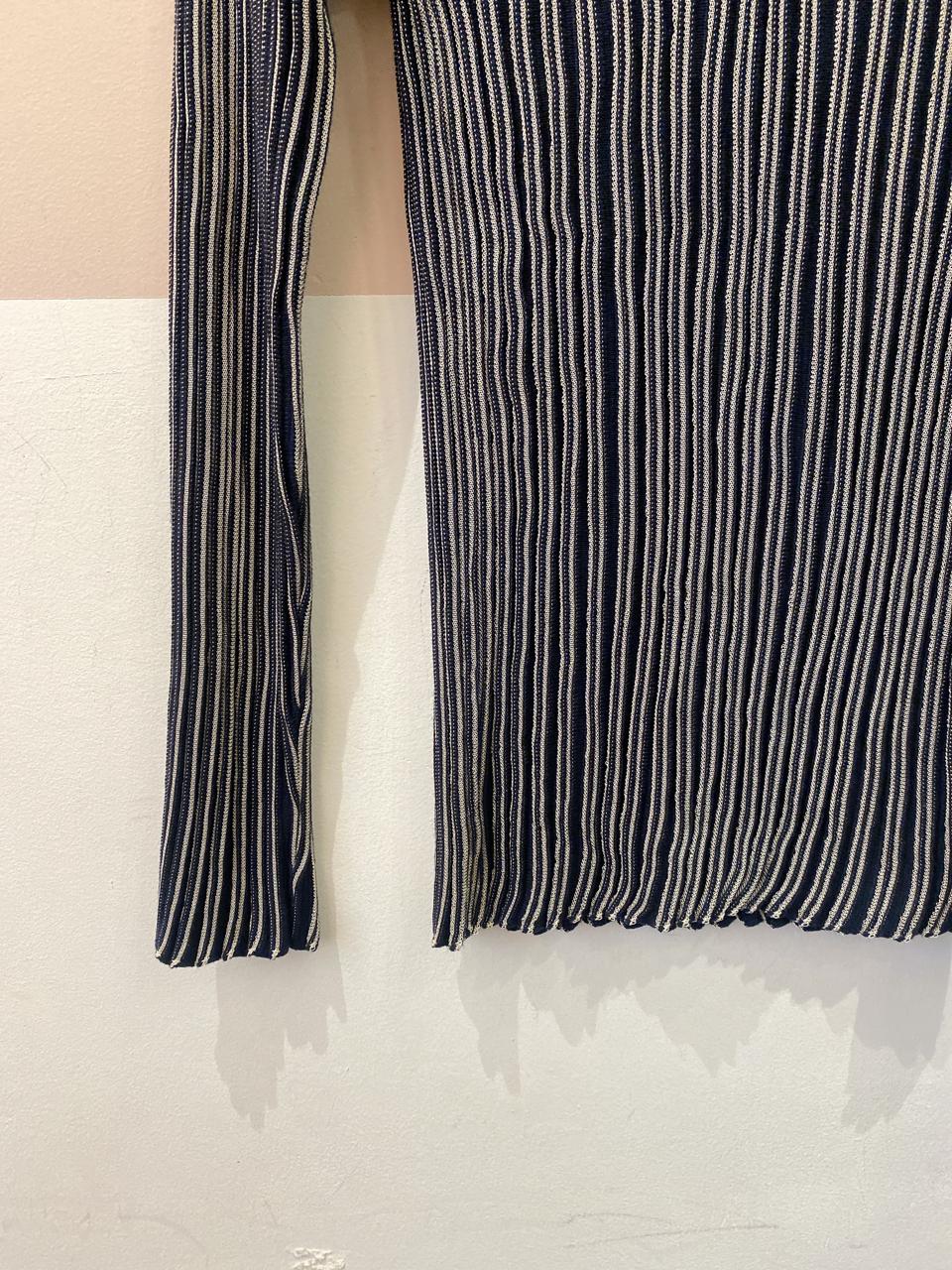 Blusa tricot marinho Maria Filó G